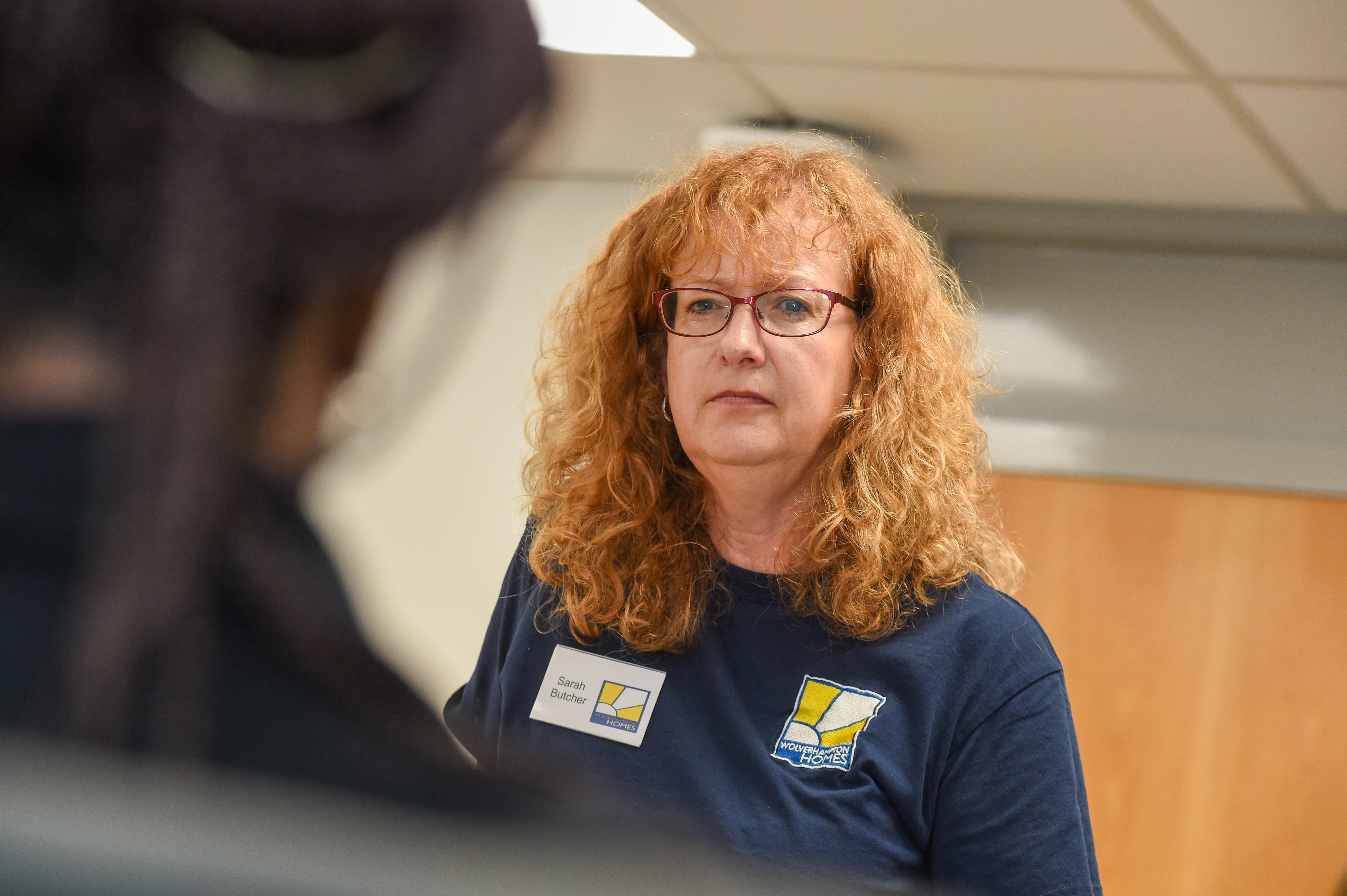 A Wolverhampton Homes team member