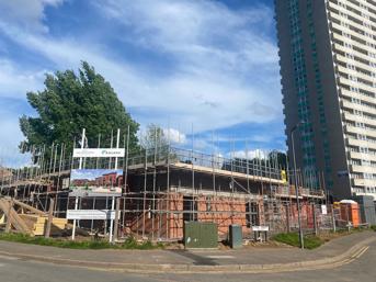 Building site in Hobgate Road