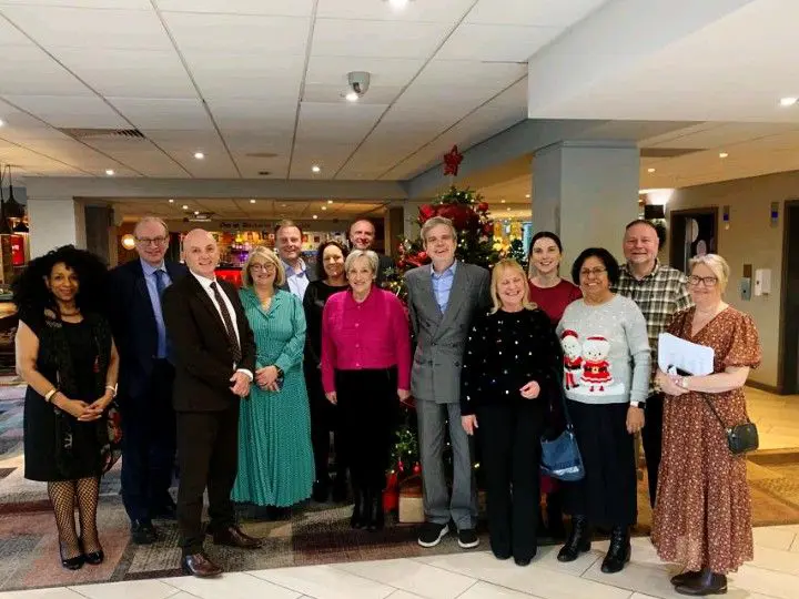 Members of Wolverhampton Homes Board with senior managers 