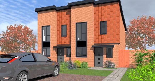 Heath Town Council Homes CGI