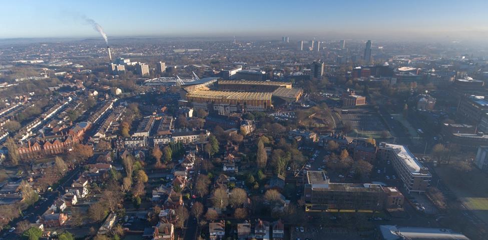 Wolverhampton skyline