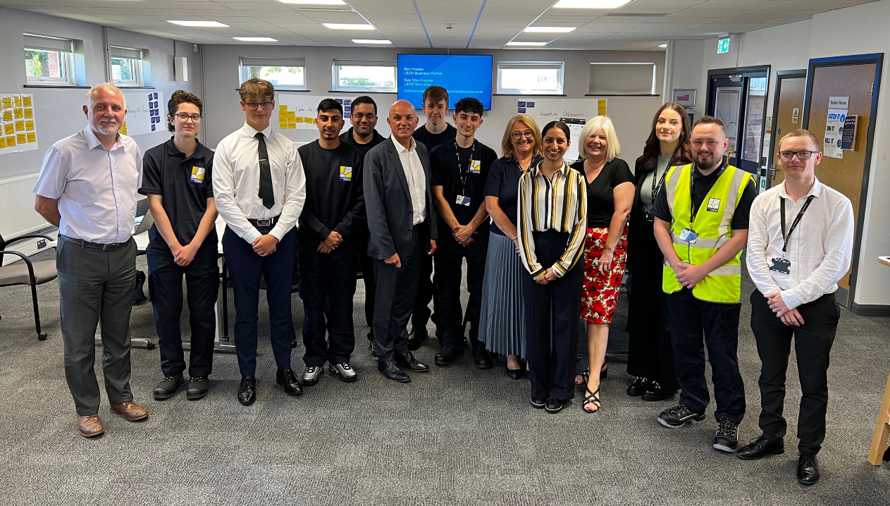 Wolverhampton Homes Office and trade apprentices embark on their