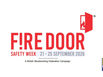 The logo for Fire Door Safety Week