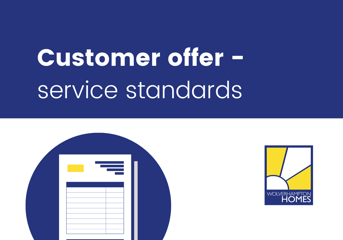 Customer offer - service standards graphic