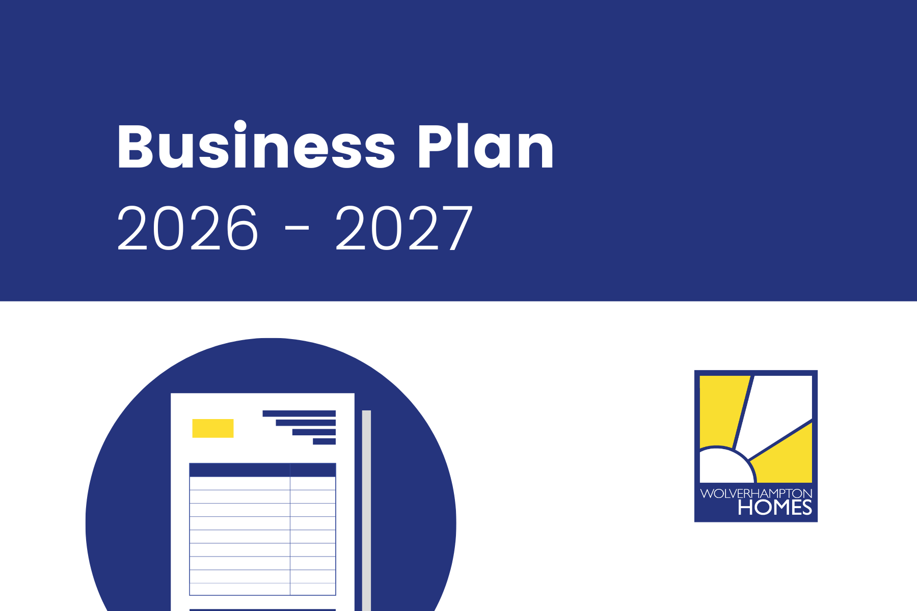 Business Plan 2026 to 2027 graphic