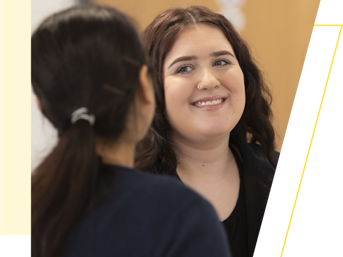 A smiling Wolverhampton Homes team member