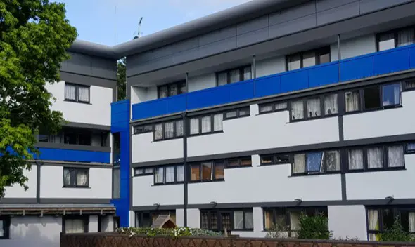 Heath Town flats, refurbished