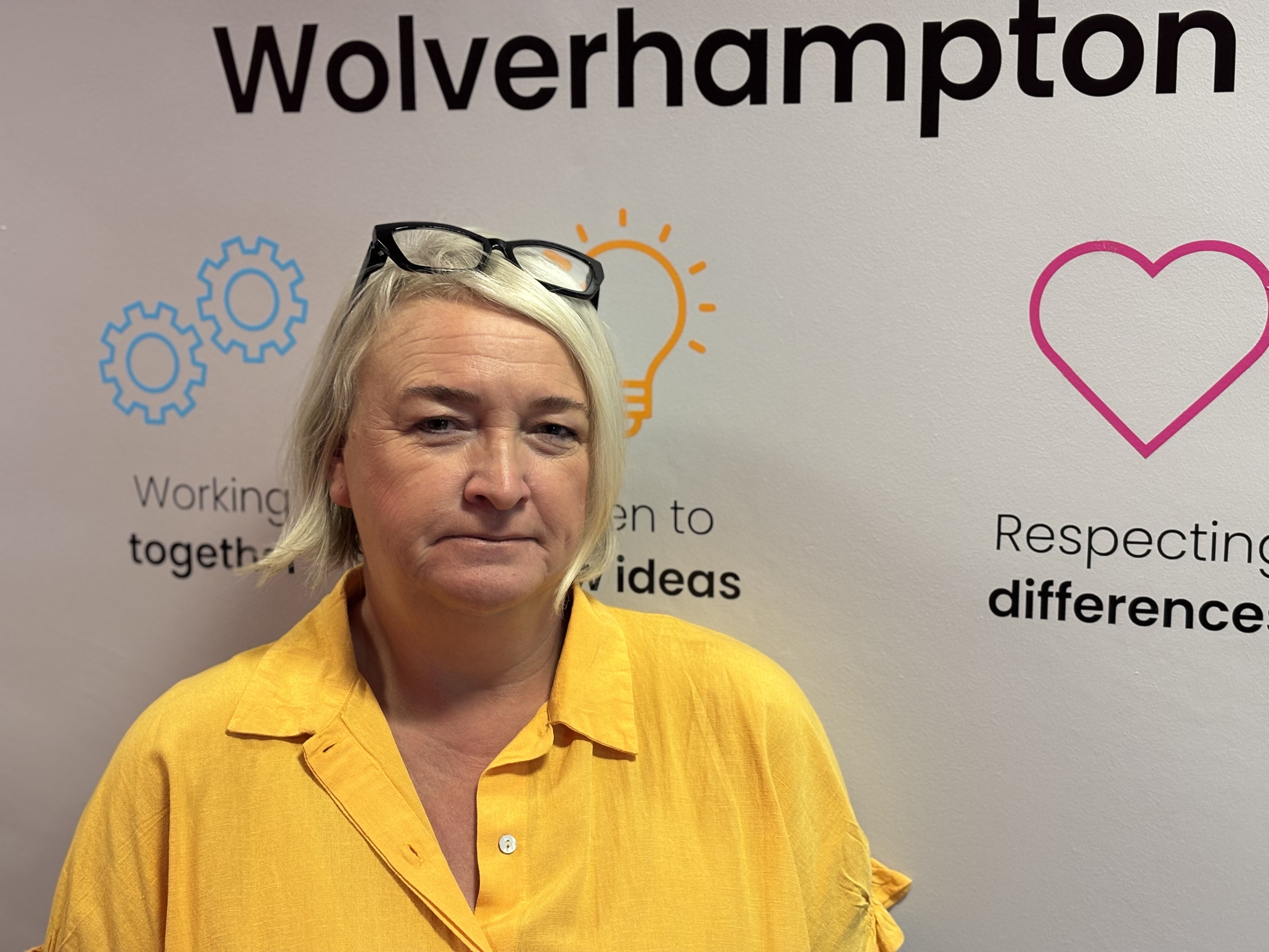 A Wolverhampton Homes team member