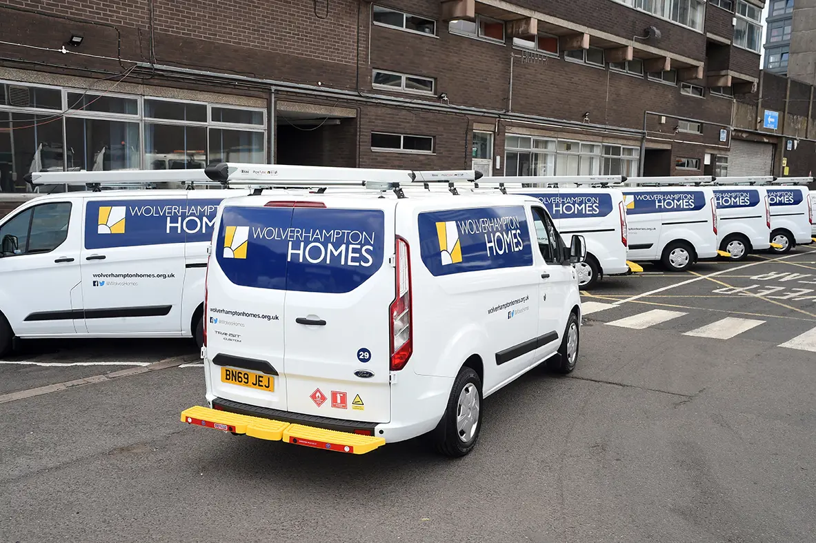 WH repairs van