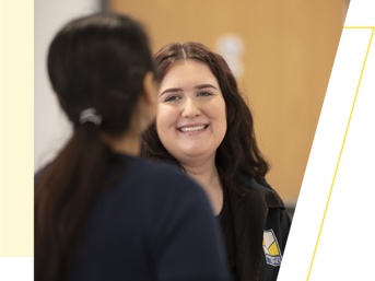 A Wolverhampton Homes team member smiling