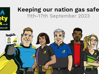 Gas Safety Week 2023 poster 