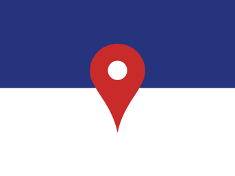 Estate walkabout location pin graphic