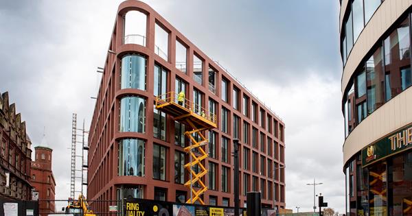 Photo of the council's i9 development in the city centre