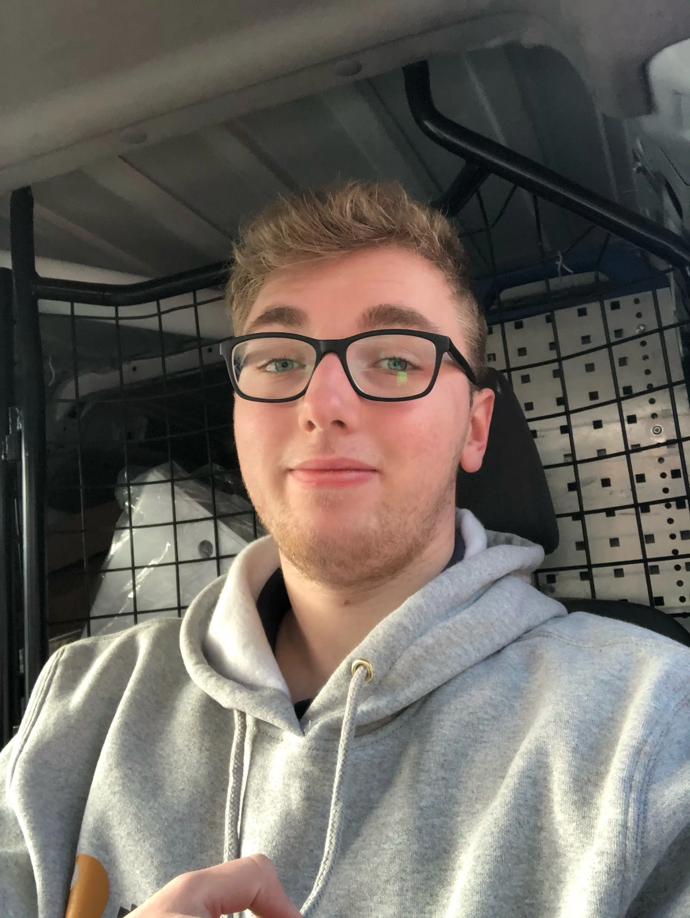 Alex King, apprentice plumber