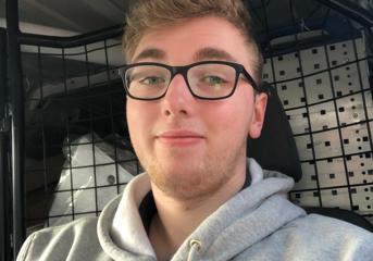 Alex King, apprentice plumber